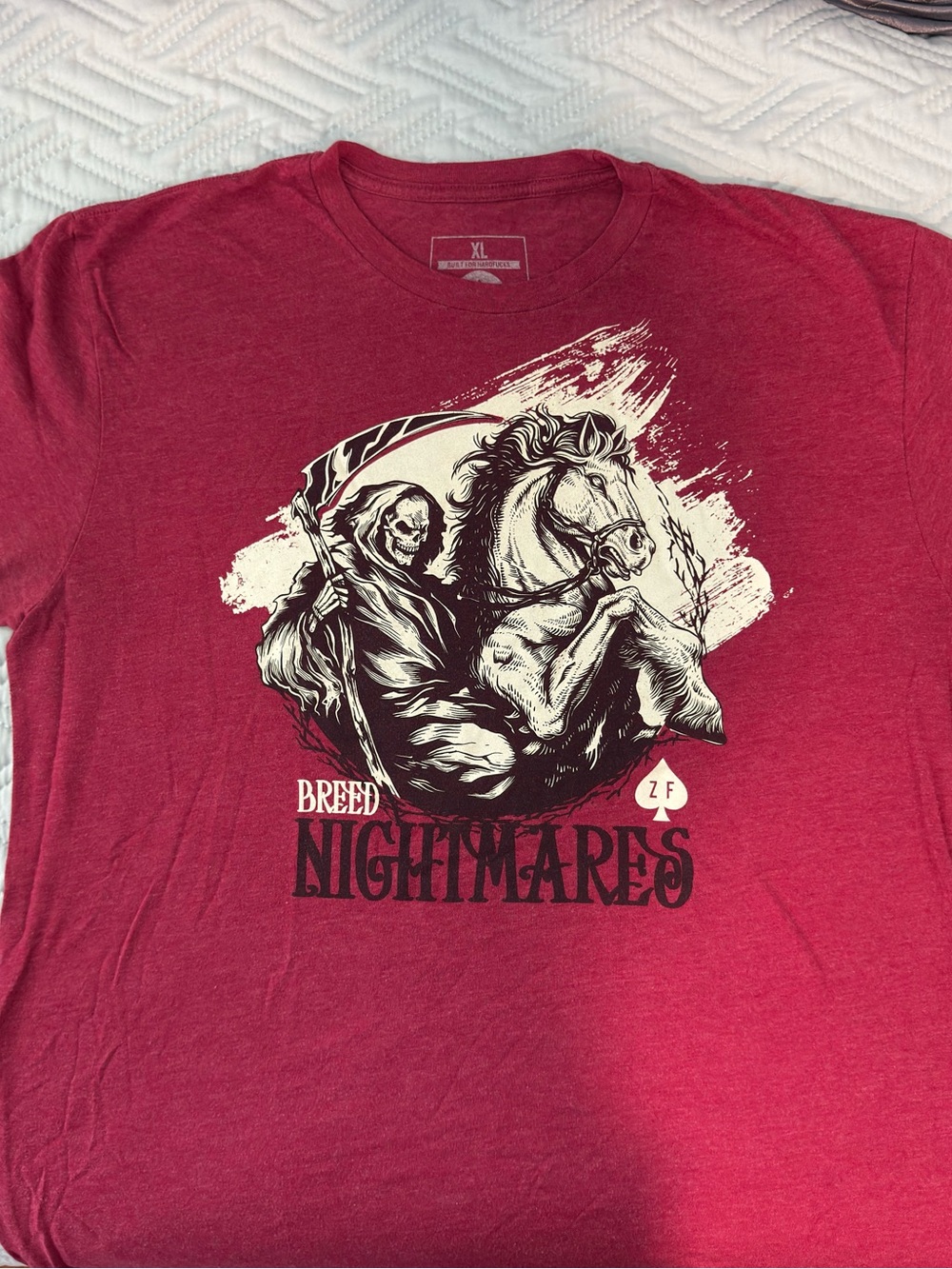Breed Nightmares Graphic Tee - zero foxtrot XL Crew Neck
